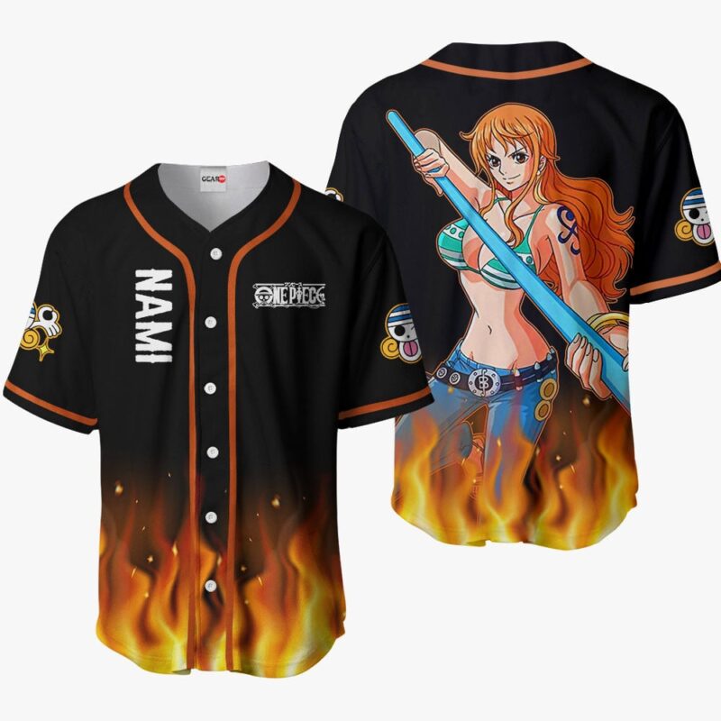 Nami Baseball Jersey OP Anime
