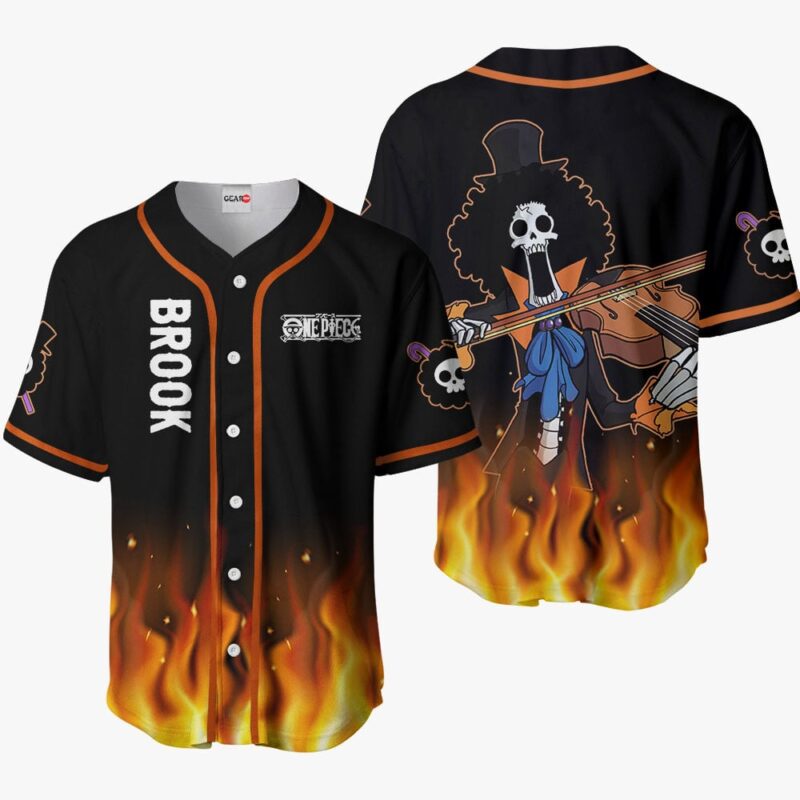 Brook Baseball Jersey OP Anime
