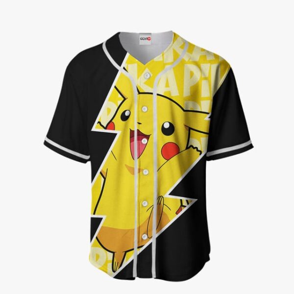 Pikachu Baseball Jersey Thunder Style