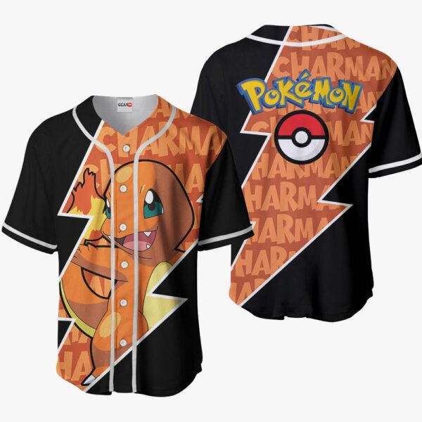 Charmander Baseball Jersey
