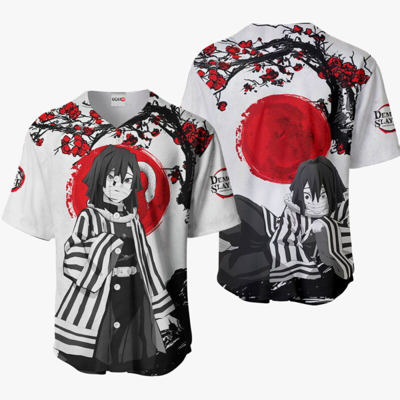 Obanai Iguro Baseball Jersey - Japan Style