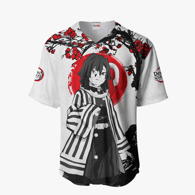 Obanai Iguro Baseball Jersey - Japan Style