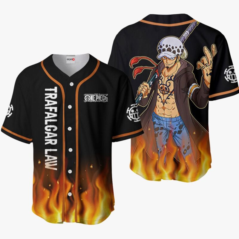 Trafalgar Law Baseball Jersey OP