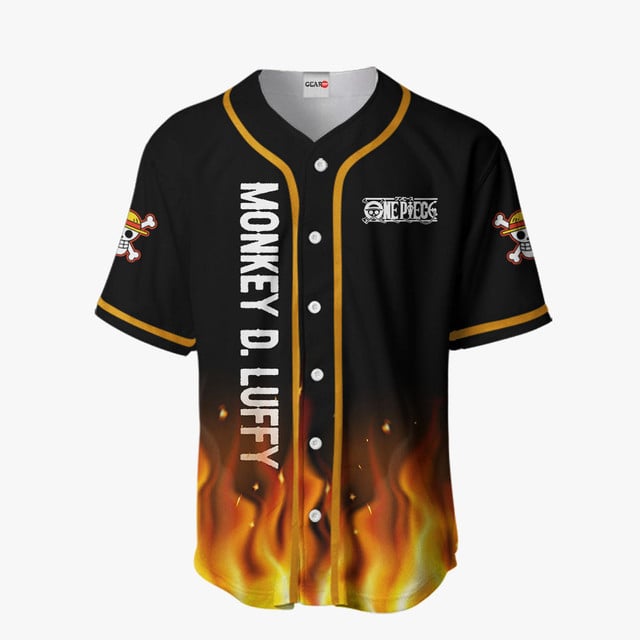 Monkey D Luffy Baseball Jersey OP Anime