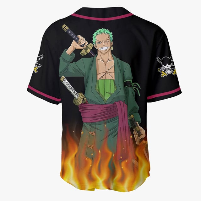Roronoa Zoro Baseball Jersey OP Anime