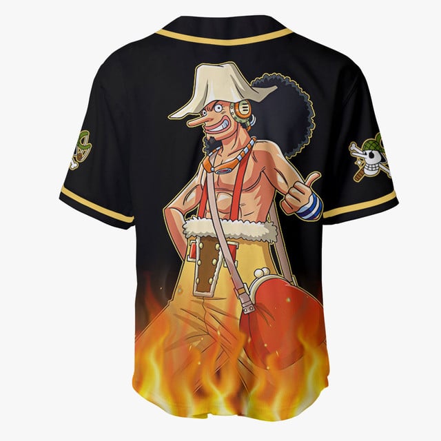 Usopp Baseball Jersey OP Anime
