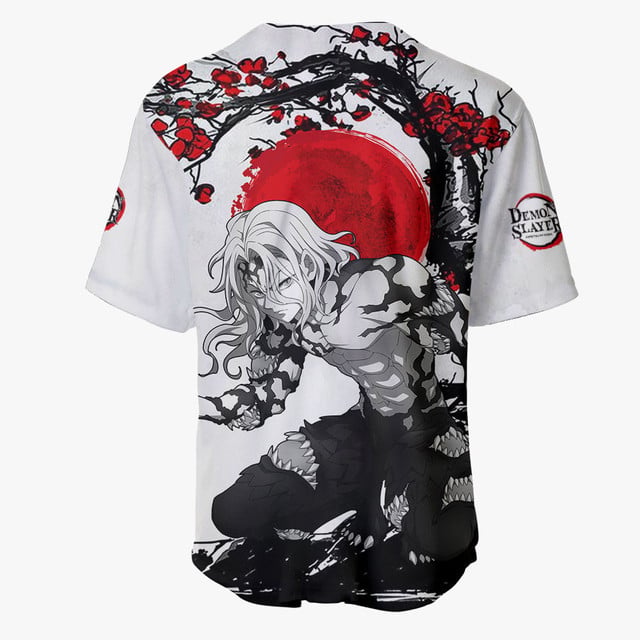 Muzan Kibutsuji Baseball Jersey - Japan Style