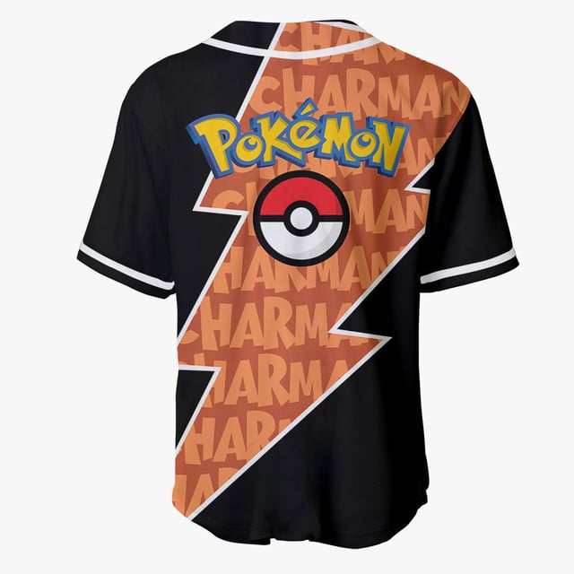 Charmander Baseball Jersey