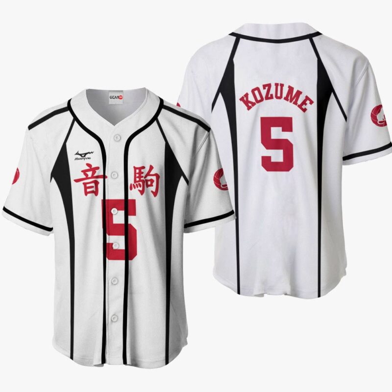 Kenma Kozume Baseball Jersey Costume