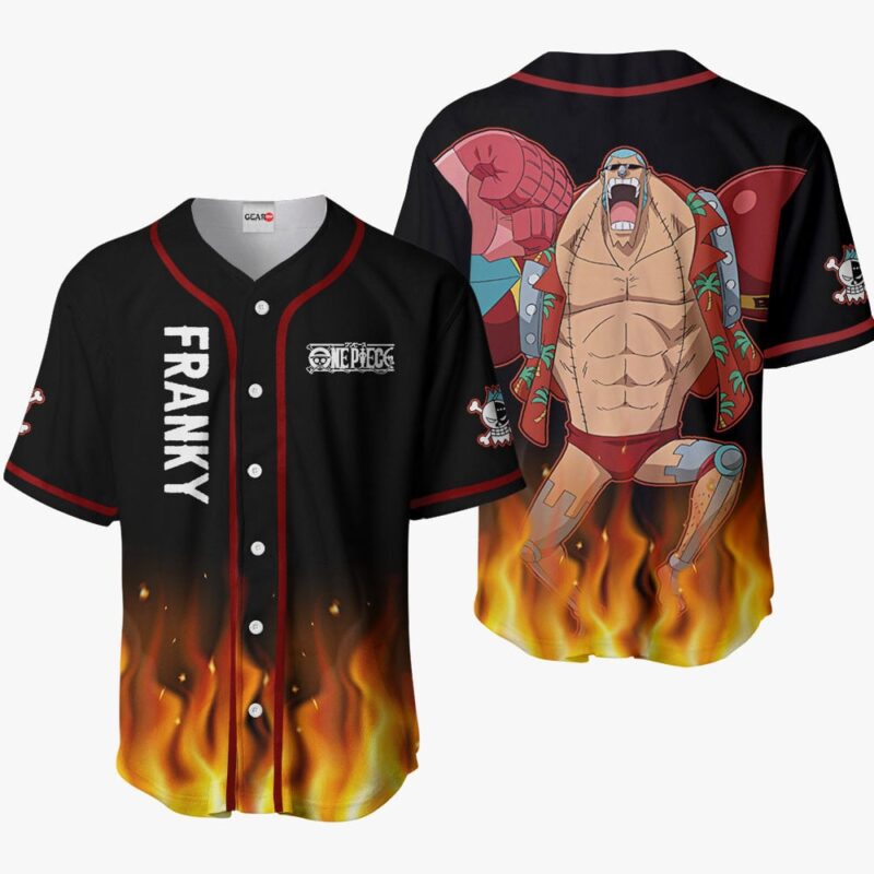 Franky Baseball Jersey OP Anime