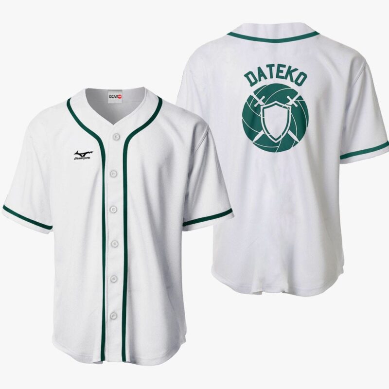 Dateko Baseball Jersey Costume