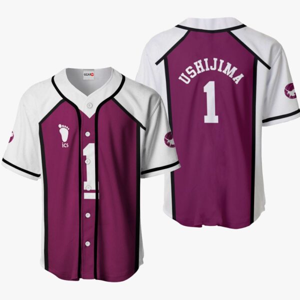 Wakatoshi Ushijima Baseball Jersey Costume