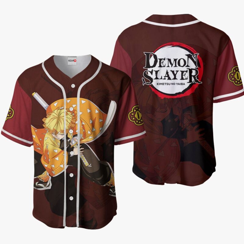 Zenitsu Baseball Jersey