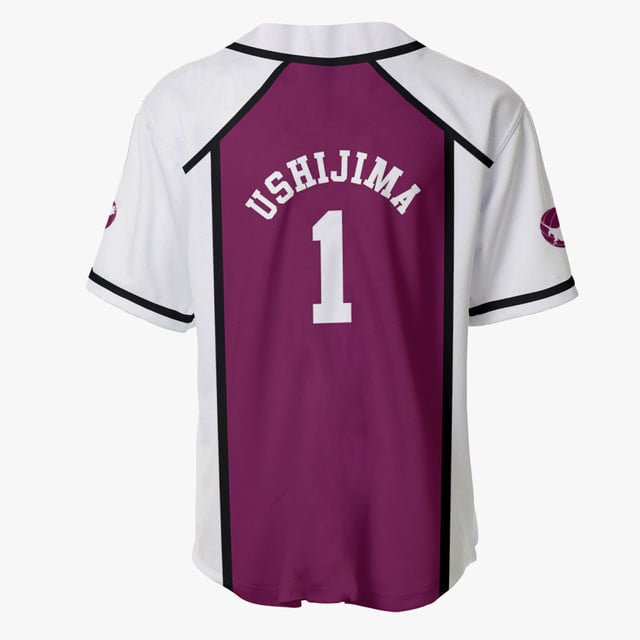 Wakatoshi Ushijima Baseball Jersey Costume