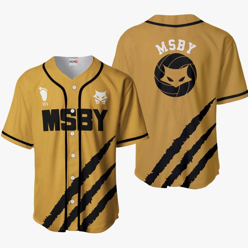 MSBY Baseball Jersey Costume