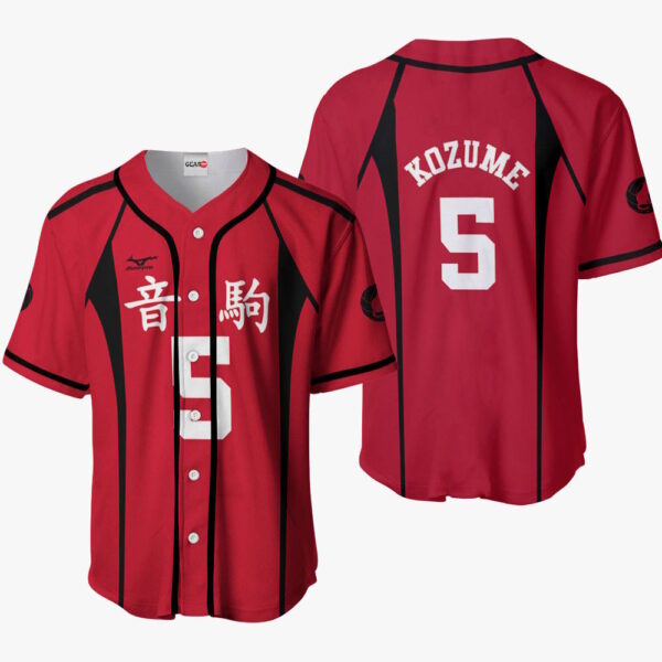 Kenma Kozume Baseball Jersey Costume