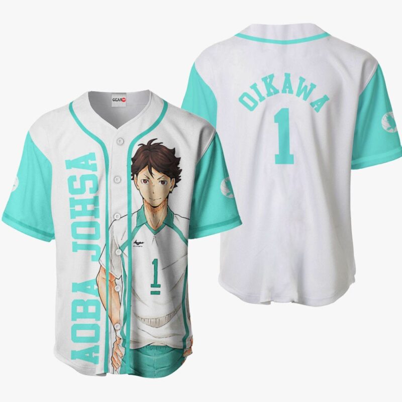 Tooru Oikawa Baseball Jersey