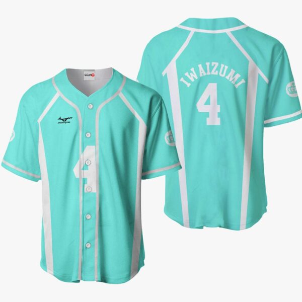 Hajime Iwaizumi Baseball Jersey Costume