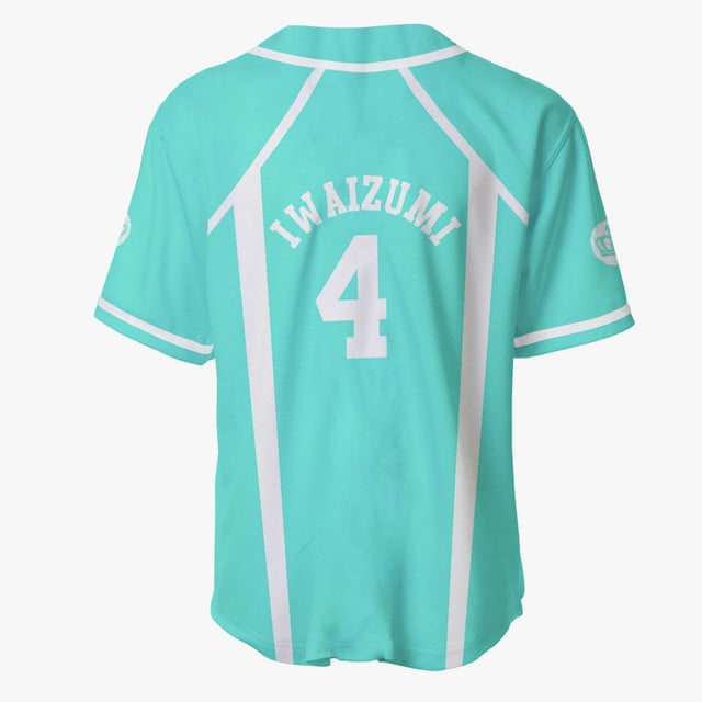 Hajime Iwaizumi Baseball Jersey Costume