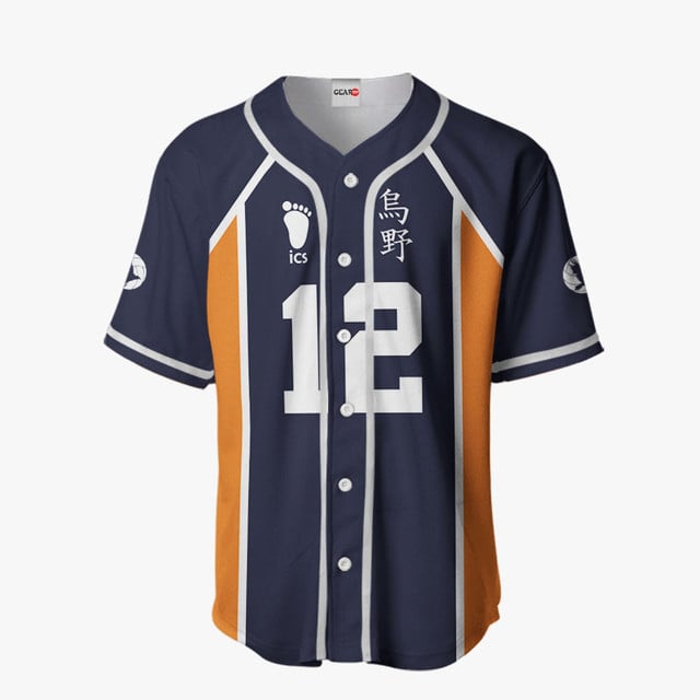 Tadashi Yamaguchi Baseball Jersey Costume