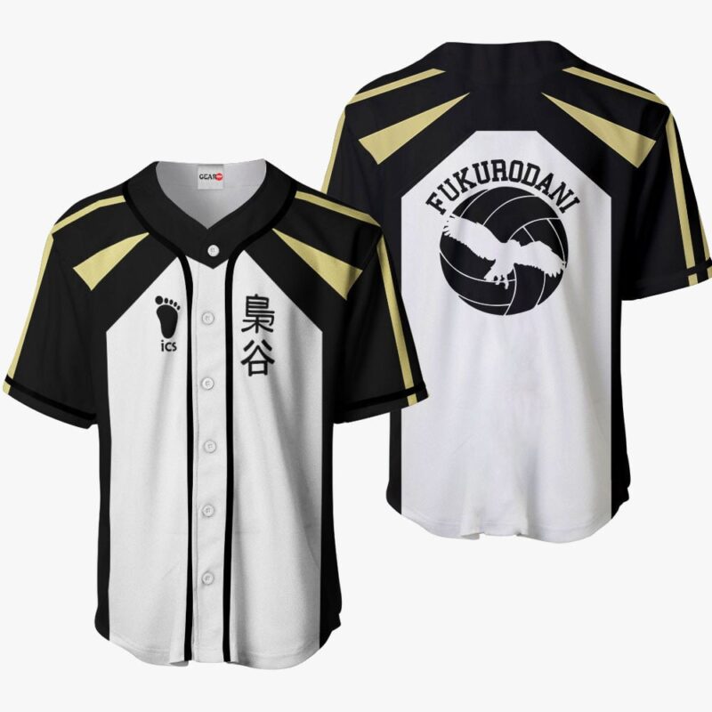 Fukurodani Baseball Jersey Costume Great Gift Idea