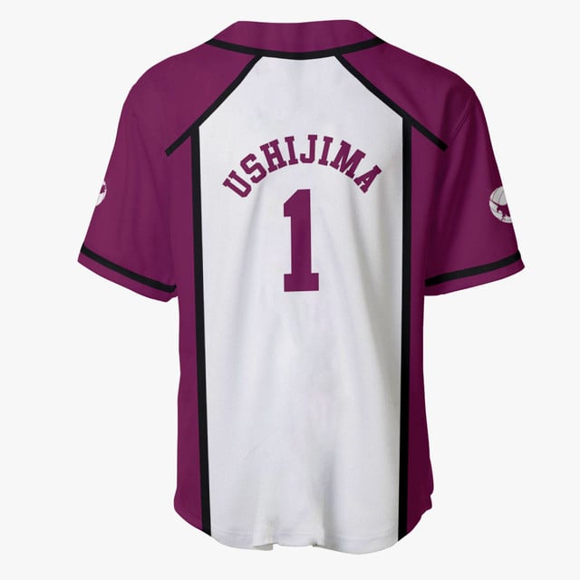 Wakatoshi Ushijima Baseball Jersey Costume