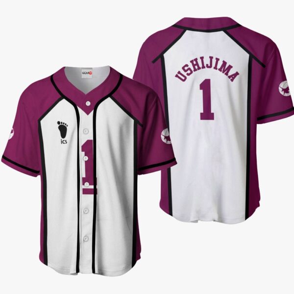 Wakatoshi Ushijima Baseball Jersey Costume