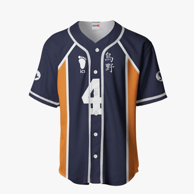 Yuu Nishinoya Baseball Jersey Costume