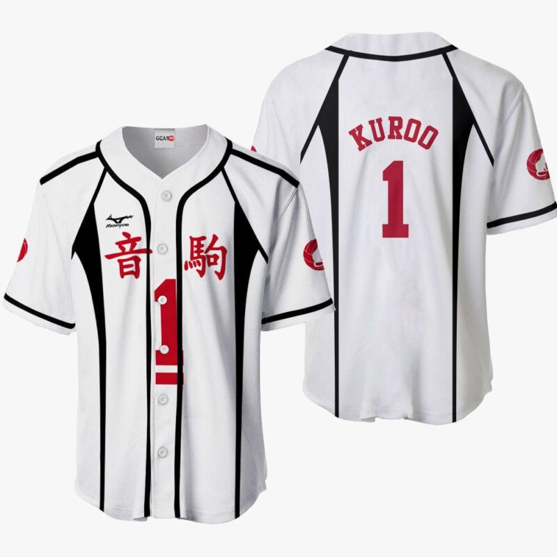 Tetsurou Kuroo Baseball Jersey Costume Great Gift