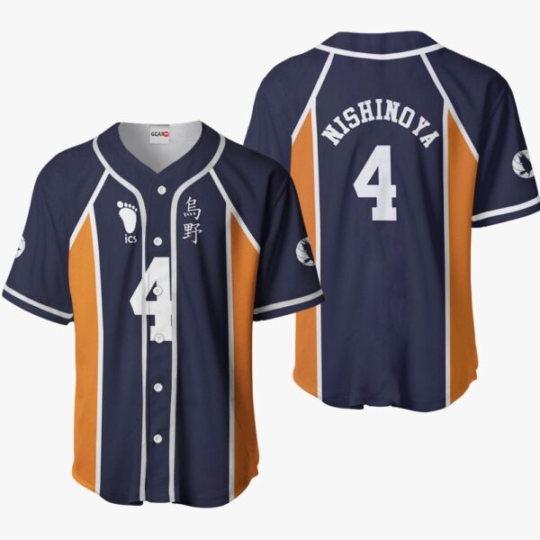Yuu Nishinoya Baseball Jersey Costume