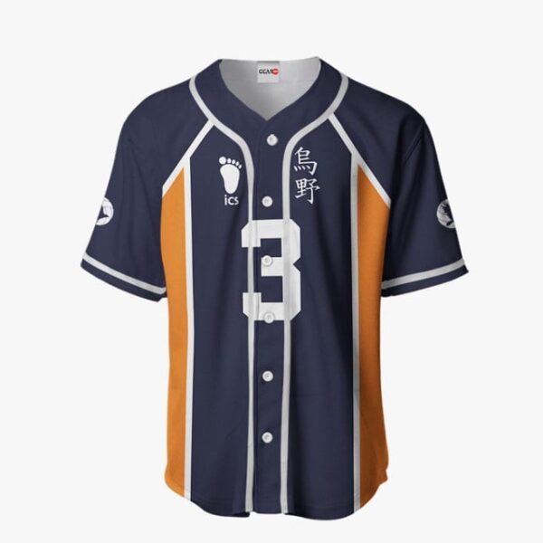 Asahi Azumane Baseball Jersey Costume