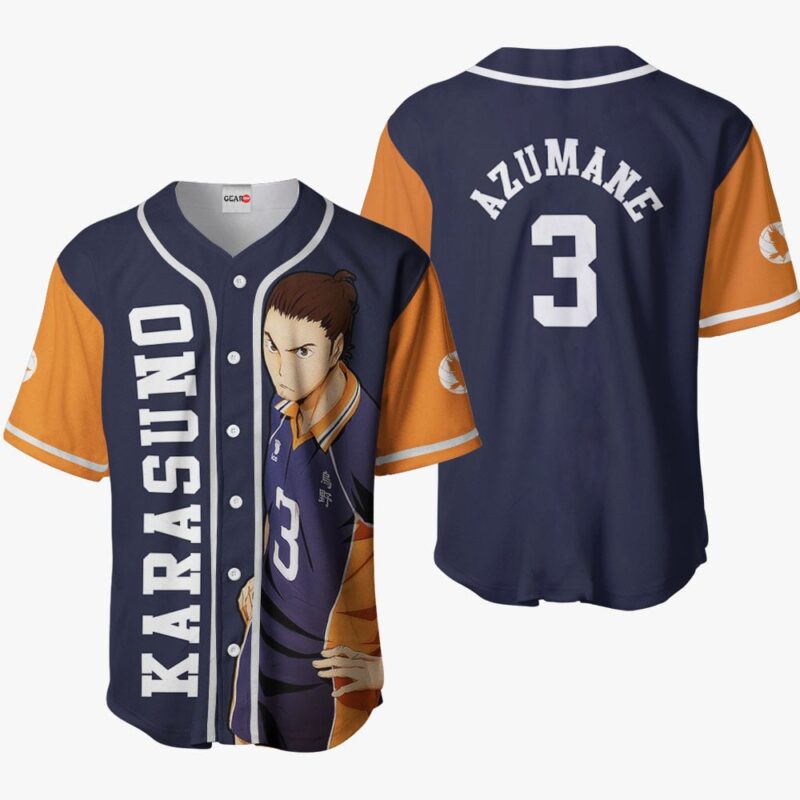 Asahi Azumane Baseball Jersey