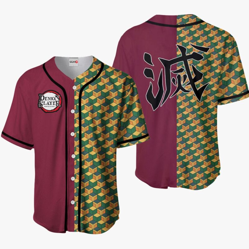 Giyu Tomioka Baseball Jersey Costume