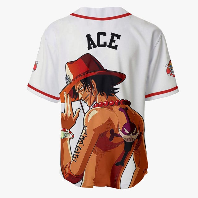 Portgas D Ace Baseball Jersey