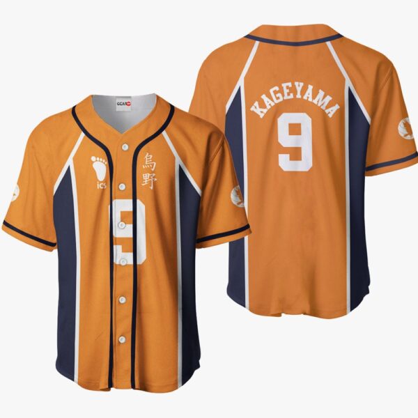 Tobio Kageyama Baseball Jersey Costume