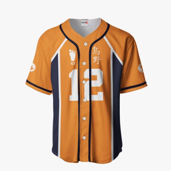 Tadashi Yamaguchi Baseball Jersey Costume