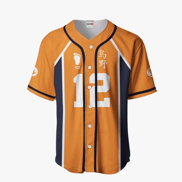 Tadashi Yamaguchi Baseball Jersey Costume