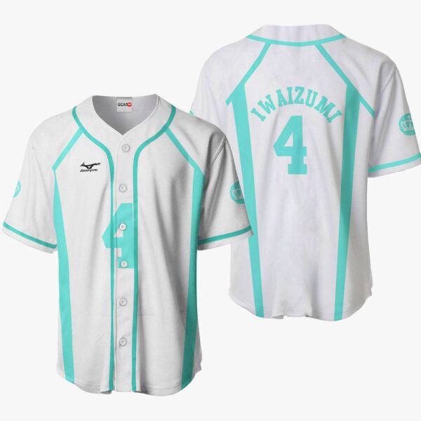 Hajime Iwaizumi Baseball Jersey Costume