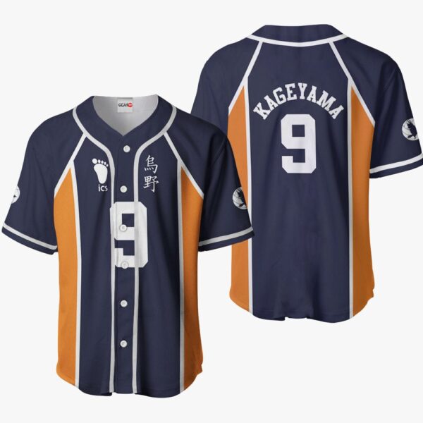 Tobio Kageyama Baseball Jersey Costume