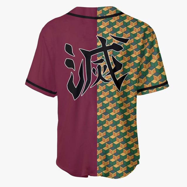 Giyu Tomioka Baseball Jersey Costume