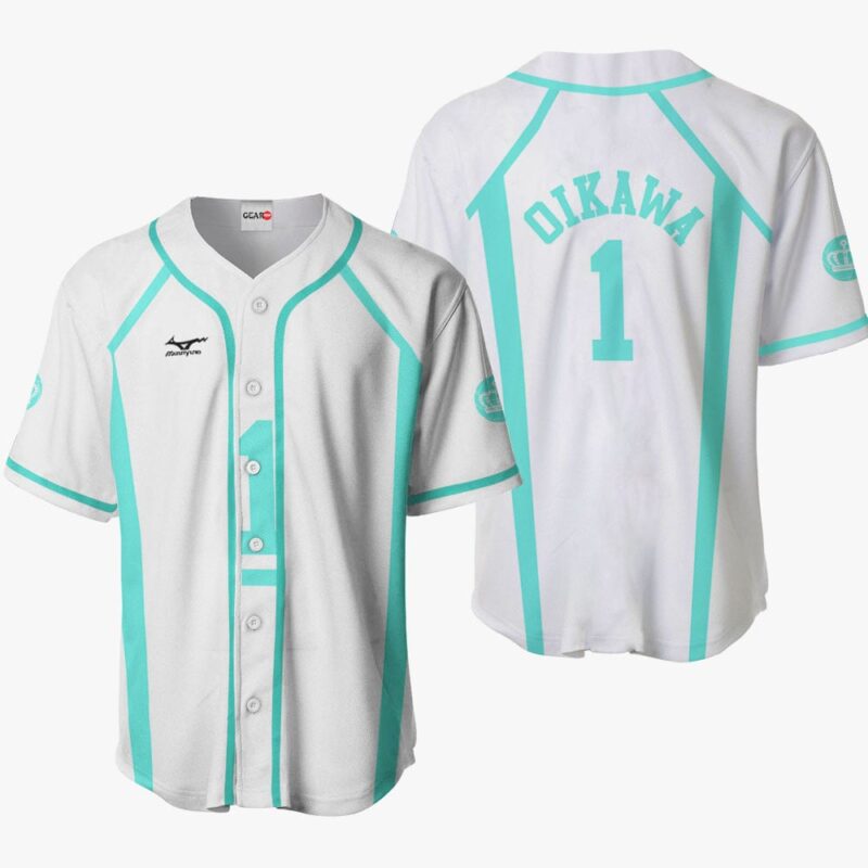 Tooru Oikawa Baseball Jersey Costume