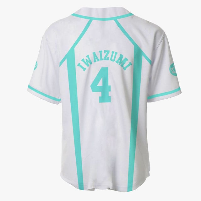 Hajime Iwaizumi Baseball Jersey Costume