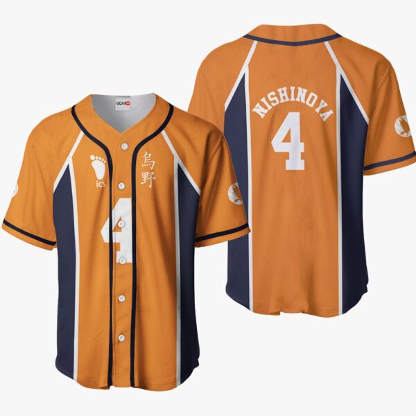 Yuu Nishinoya Baseball Jersey Costume
