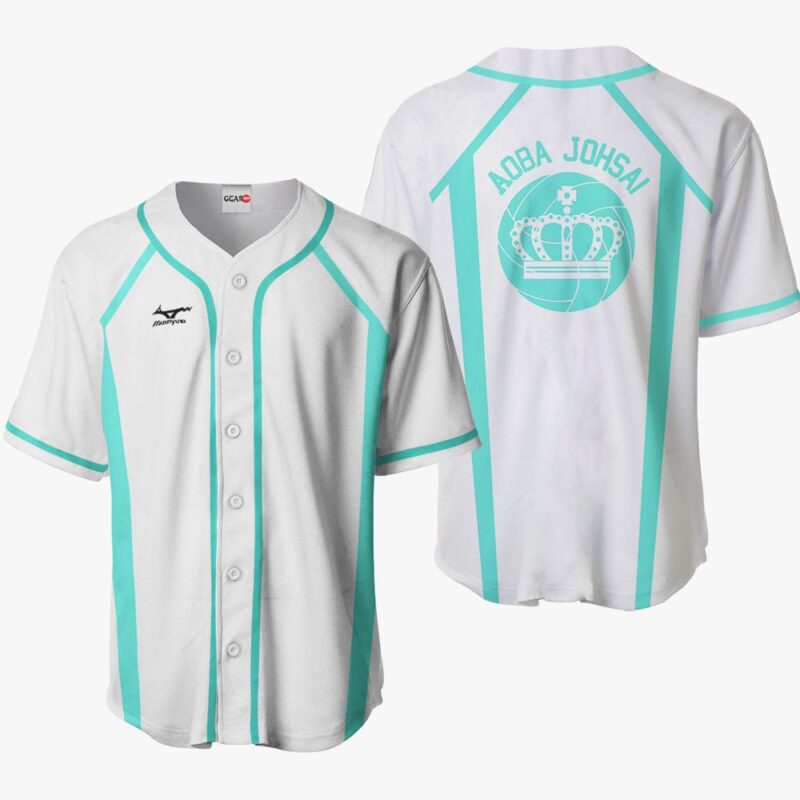 Aoba Johsai Baseball Jersey Costume
