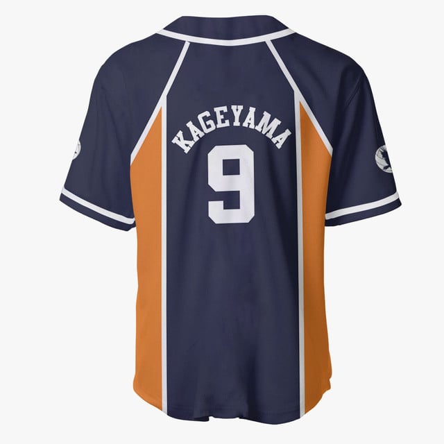 Tobio Kageyama Baseball Jersey Costume