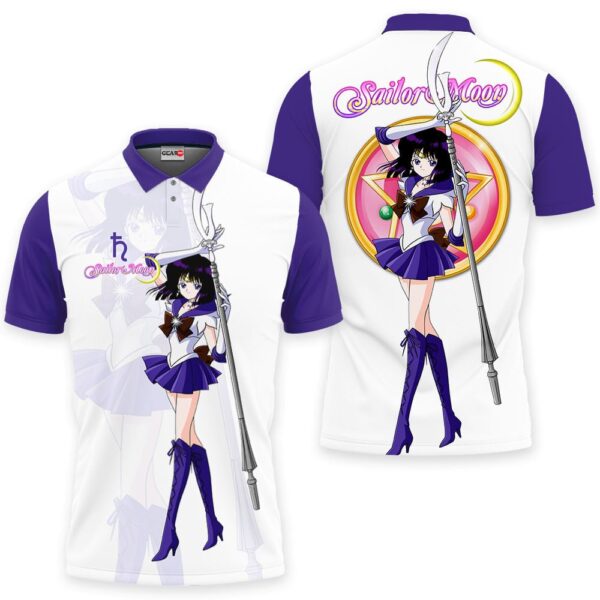 Sailor Saturn Polo Shirt - Fan Drop