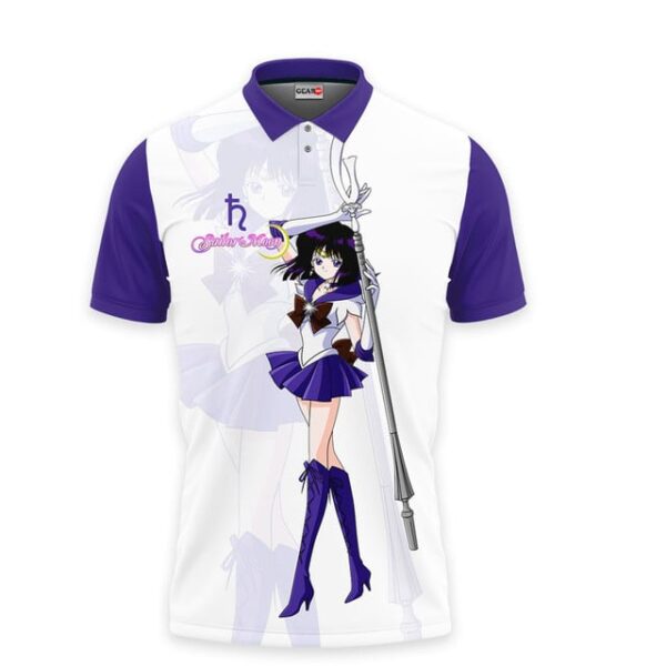 Sailor Saturn Polo Shirt - Fan Drop