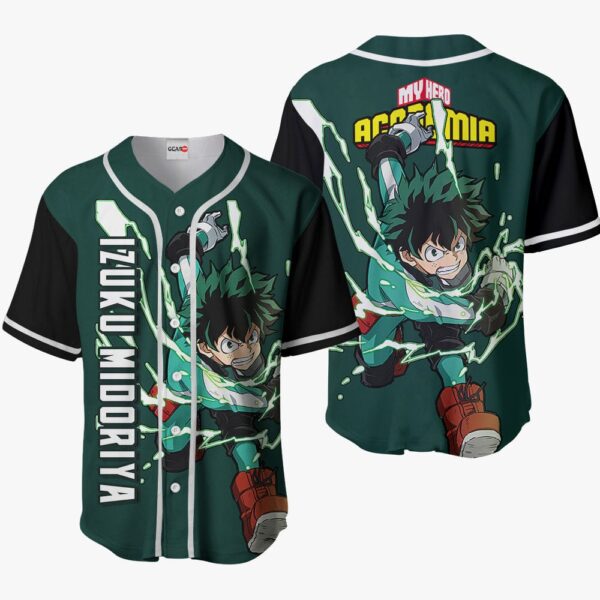 Izuku Midoriya Baseball Jersey
