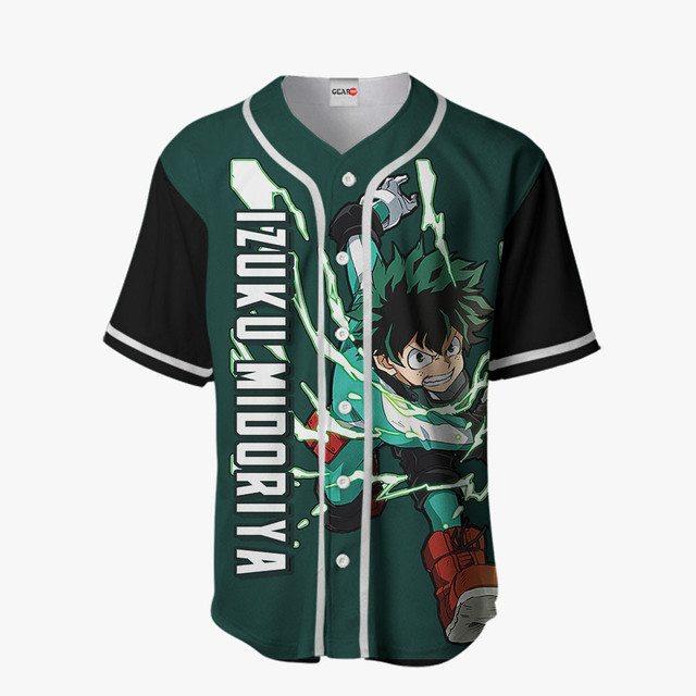 Izuku Midoriya Baseball Jersey