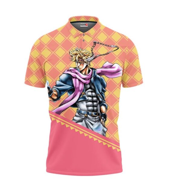 Caesar Anthonio Zeppeli Polo Shirt JJBA Anime